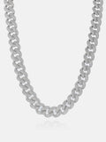 15mm Four Row Moissanite Cuban Link