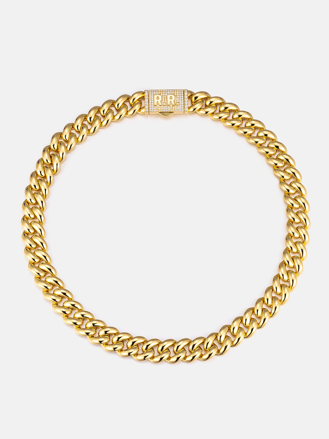 15mm S925 Miami Cuban Chain With Moissanite Clasp