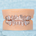 Rose Cut With Diamond Grillz