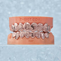 Custom Jigsaw Diamond Dust Grillz