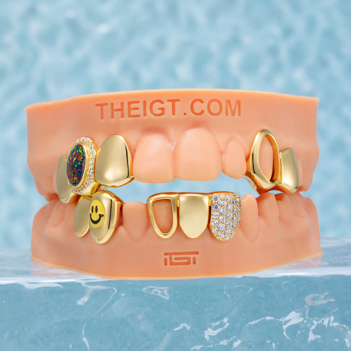 Smiley Face Style Grillz