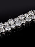 Mixed Size 6.5MM Moissanite Tennis Chain