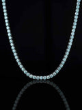 S925 Rare Blue Moissanite Tennis Chain