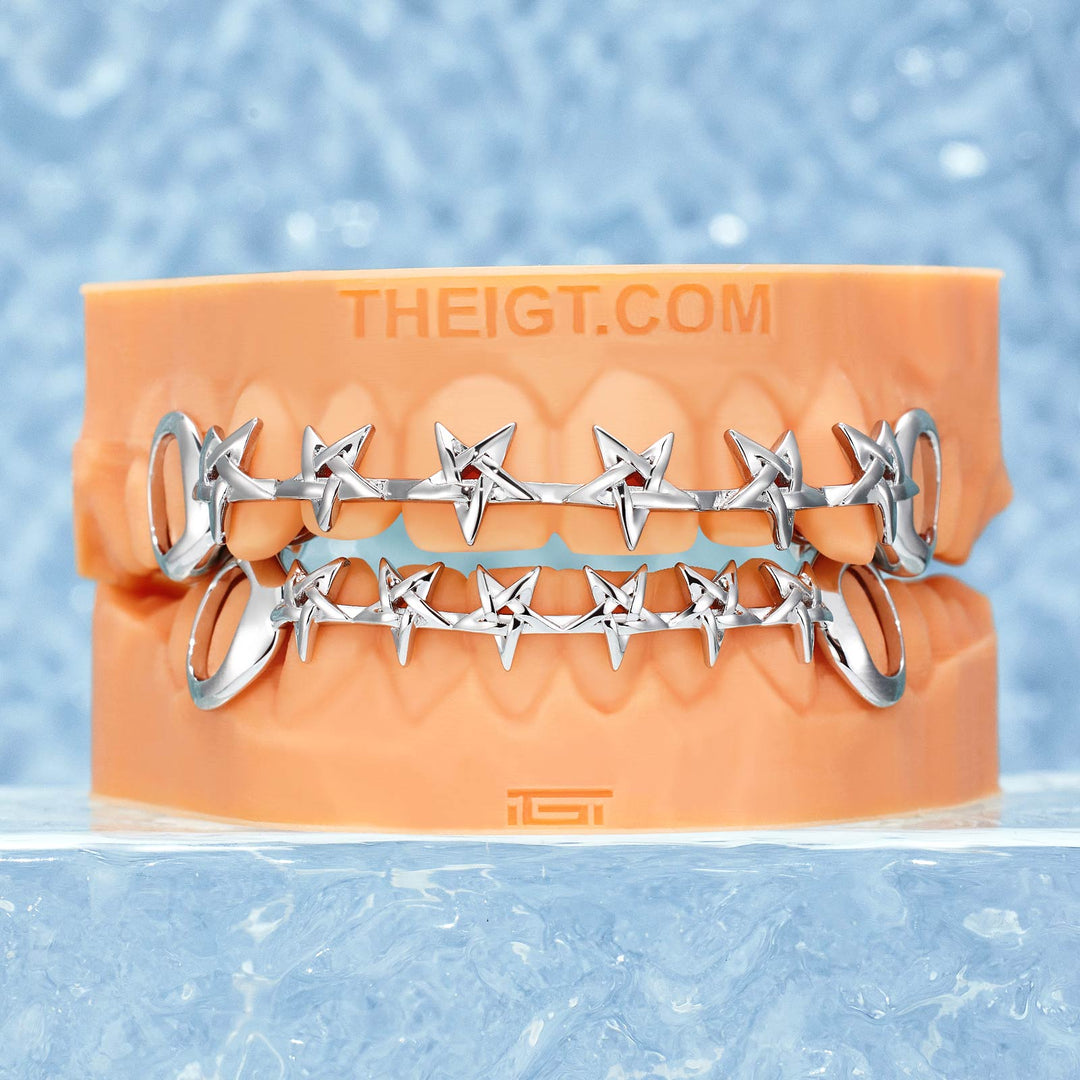 Plain Star Brace Style Grillz