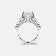 Custom 4CT Main Stone Engagement Ring