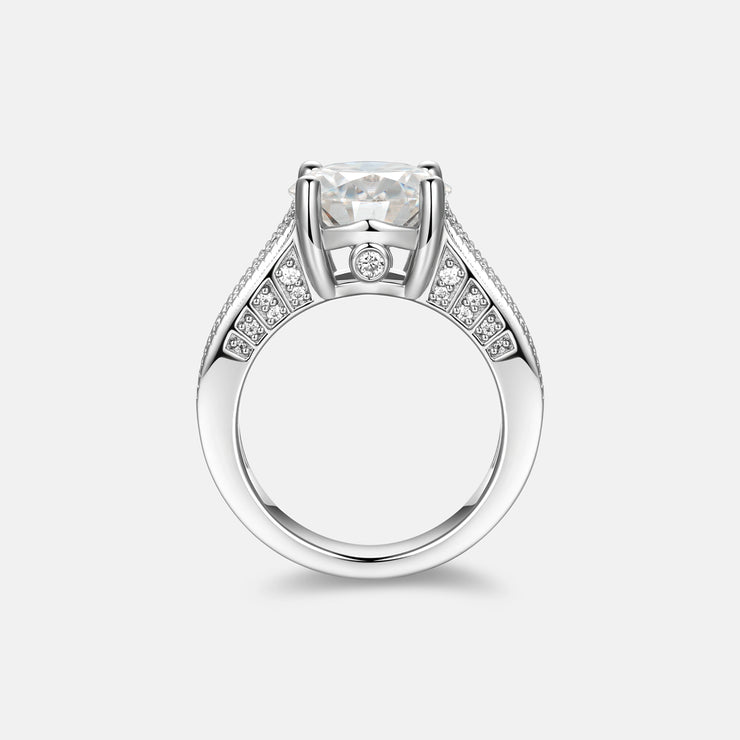 Custom 4CT Main Stone Engagement Ring