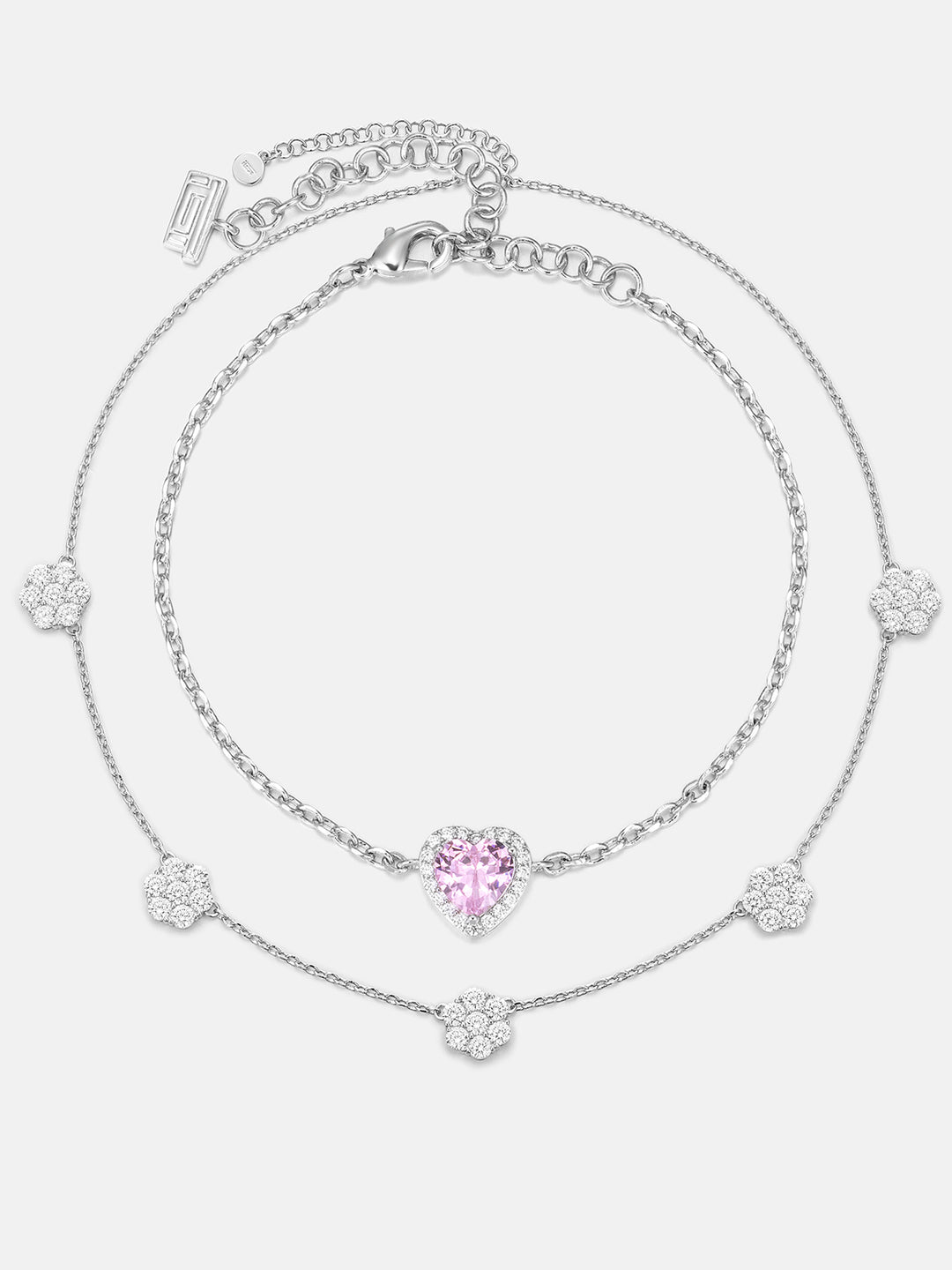 $259 Moissanite Bracelet+Necklace Set