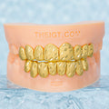 925 Sterling Silver Nugget Cut Grillz
