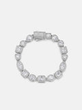 8MM Moissanite & Multi Shape Gem Necklace Or Bracelet