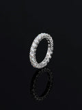 3mm Moissanite Eternity Ring