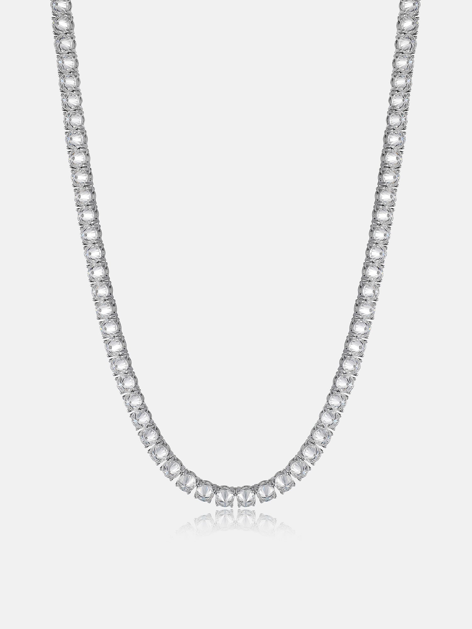 5MM Reverse-Set Moissanite Tennis Chain - ICEGIANT