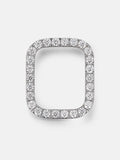 5MM Single Row Moissanite Bezel Case For 44MM Apple Watch SE