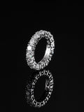 5mm Moissanite Eternity Ring