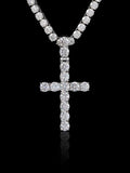 13CT S925 Moissanite Cross Pendant
