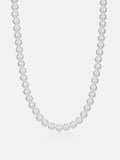 7mm Classic Pearl Chain Or Bracelet With OT Clasp