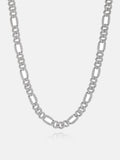 8MM S925 Moissanite Figaro Chain