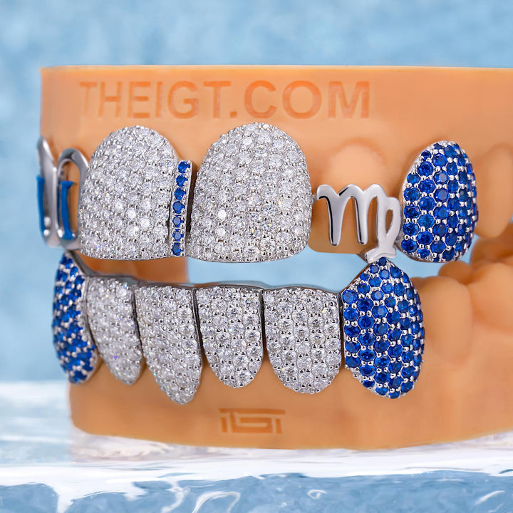 Capricorn Blue Fang Grillz