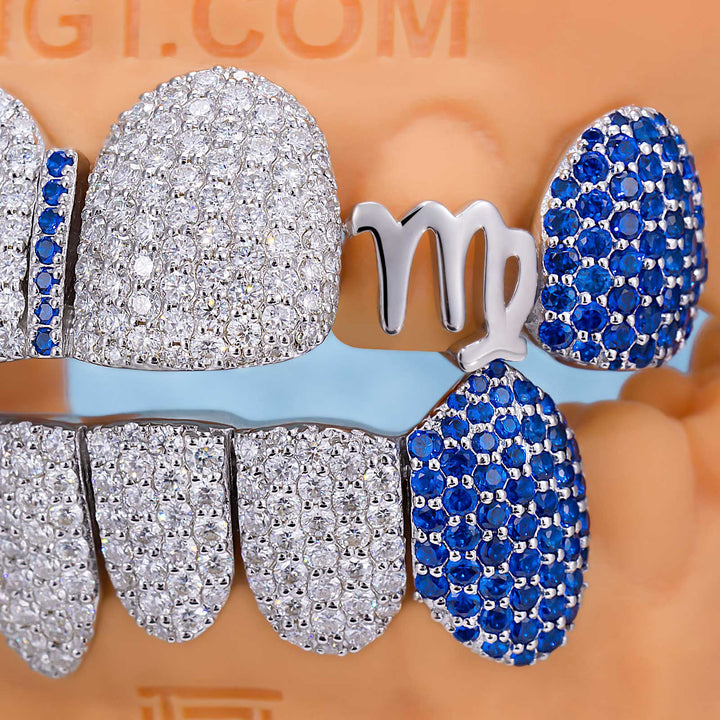 Capricorn Blue Fang Grillz