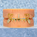 Double Heart & Drip Grillz