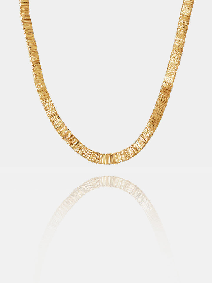 Italian Silver Wide Flat Snake Necklace Or Bracelet