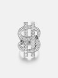 S925 Moissanite Dollar Ring
