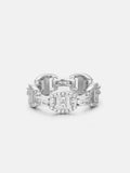 S925 Moissanite Mariner Link Ring
