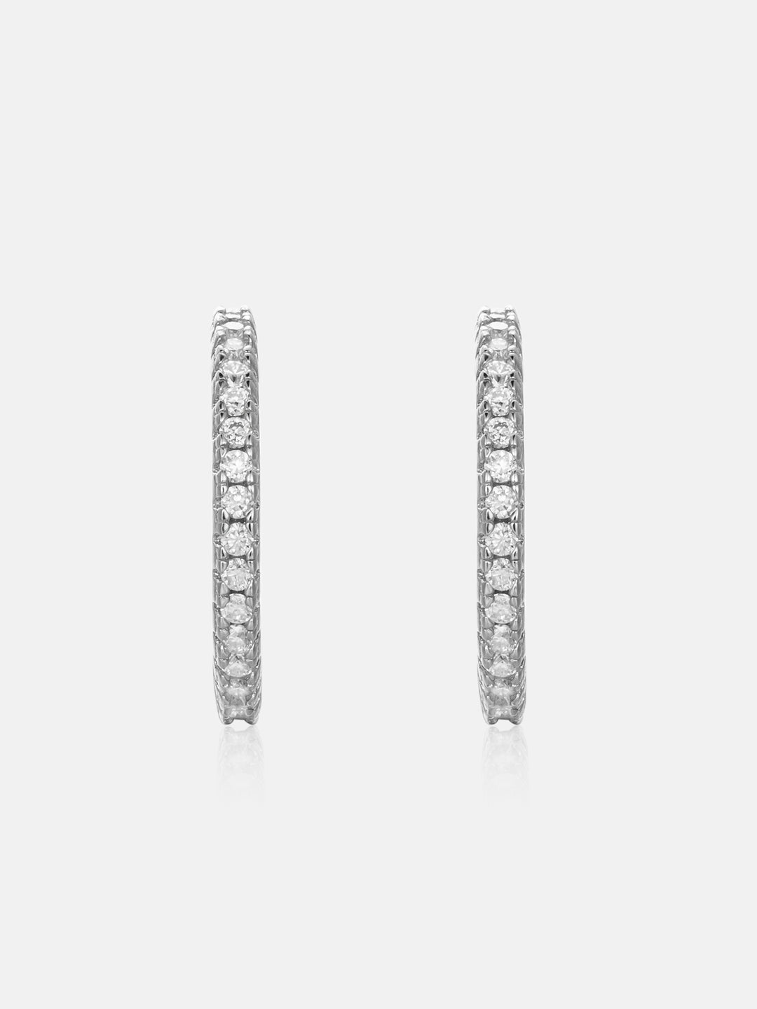 S925 Moissanite Single Row Nose Ring