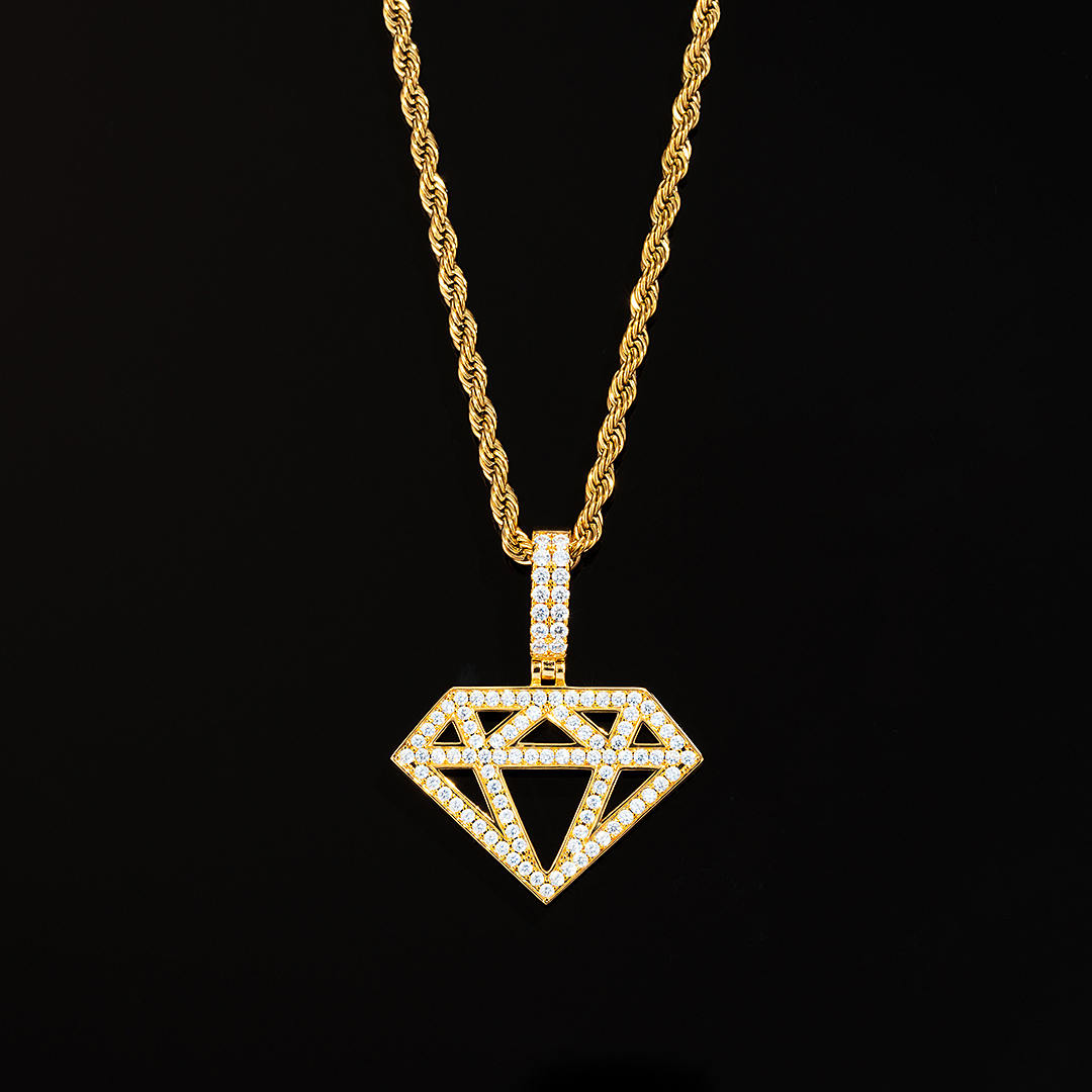 Diamond Silhouette Pendant