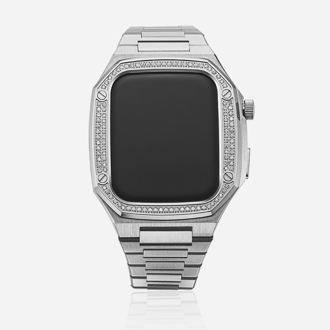 Iced out clearance apple watch band