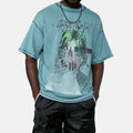 Custom Denim Graphic Tee