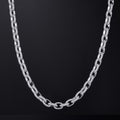 10mm Rolo Link White Gold Chain - iGT