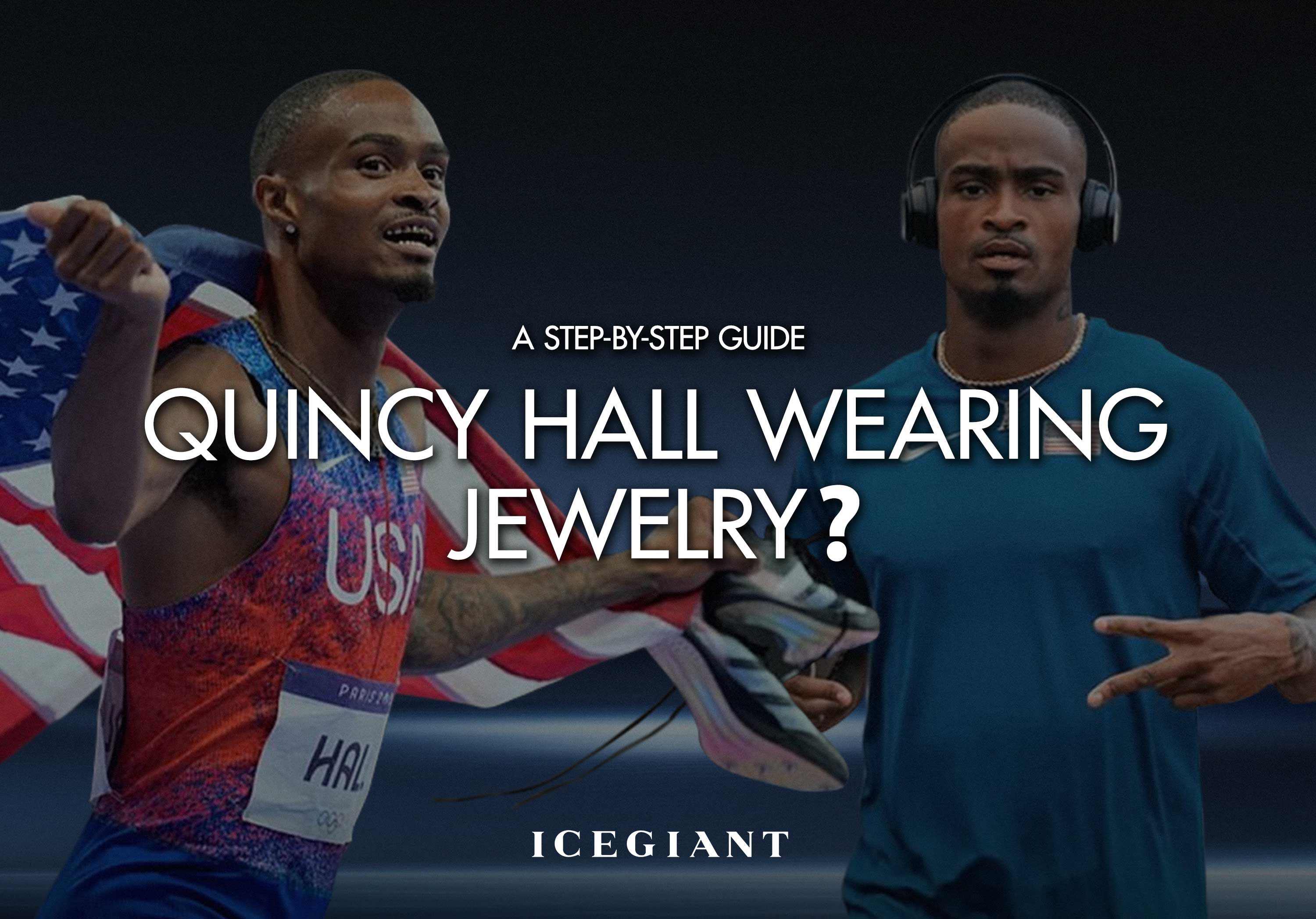QUINCY HALL WEARING JEWELRY?