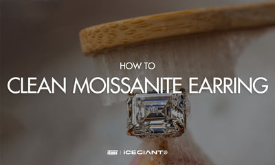 HOW TO: CLEAN MOISSANITE EARRING