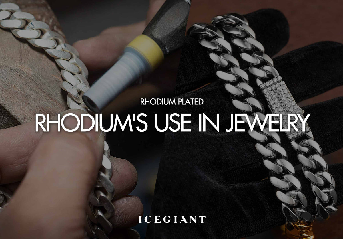 RHODIUM PLATED: RHODIUM'S USE IN JEWELRY – ICEGIANT