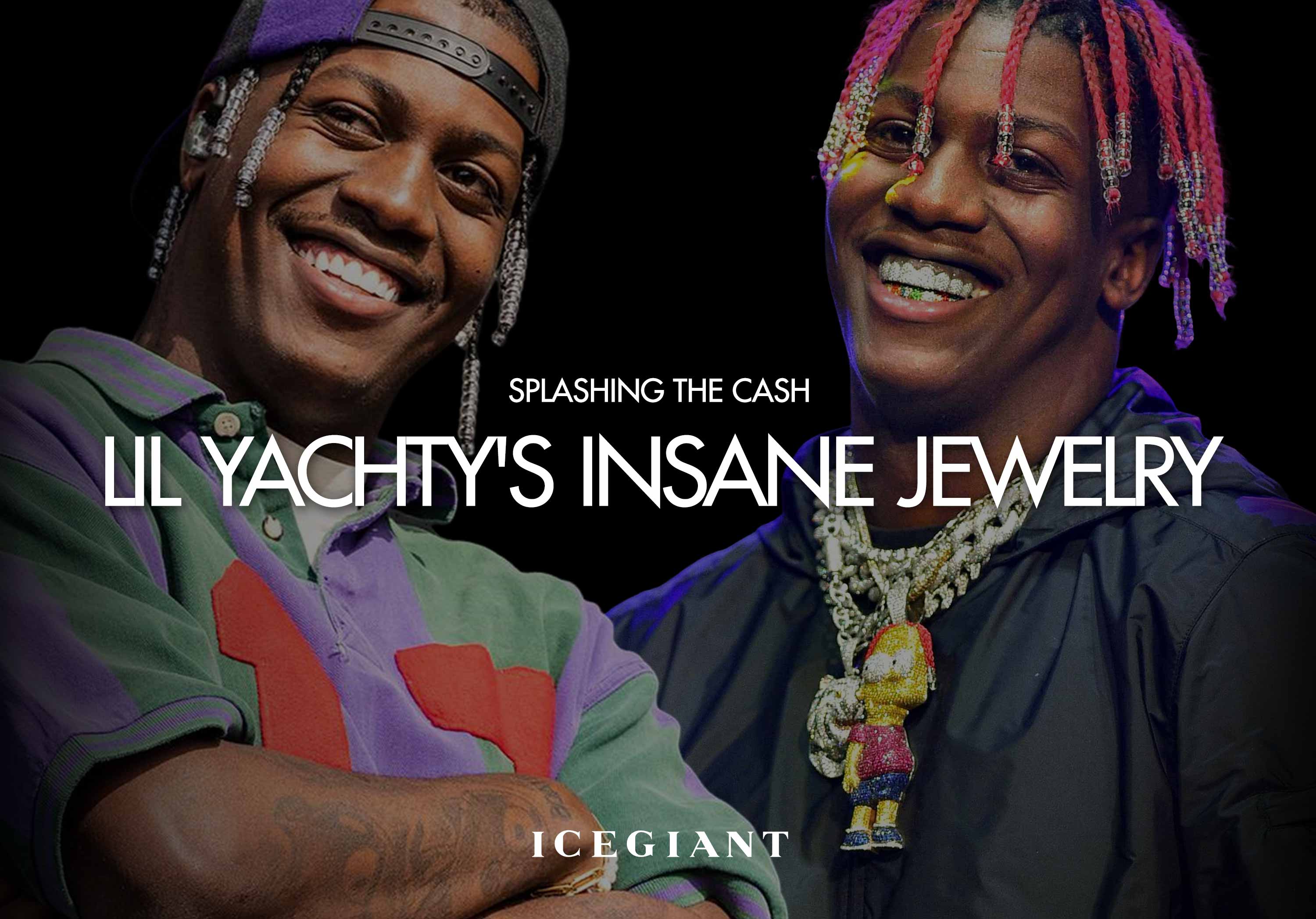 SPLASHING THE CASH: LIL YACHTY'S INSANE JEWELRY