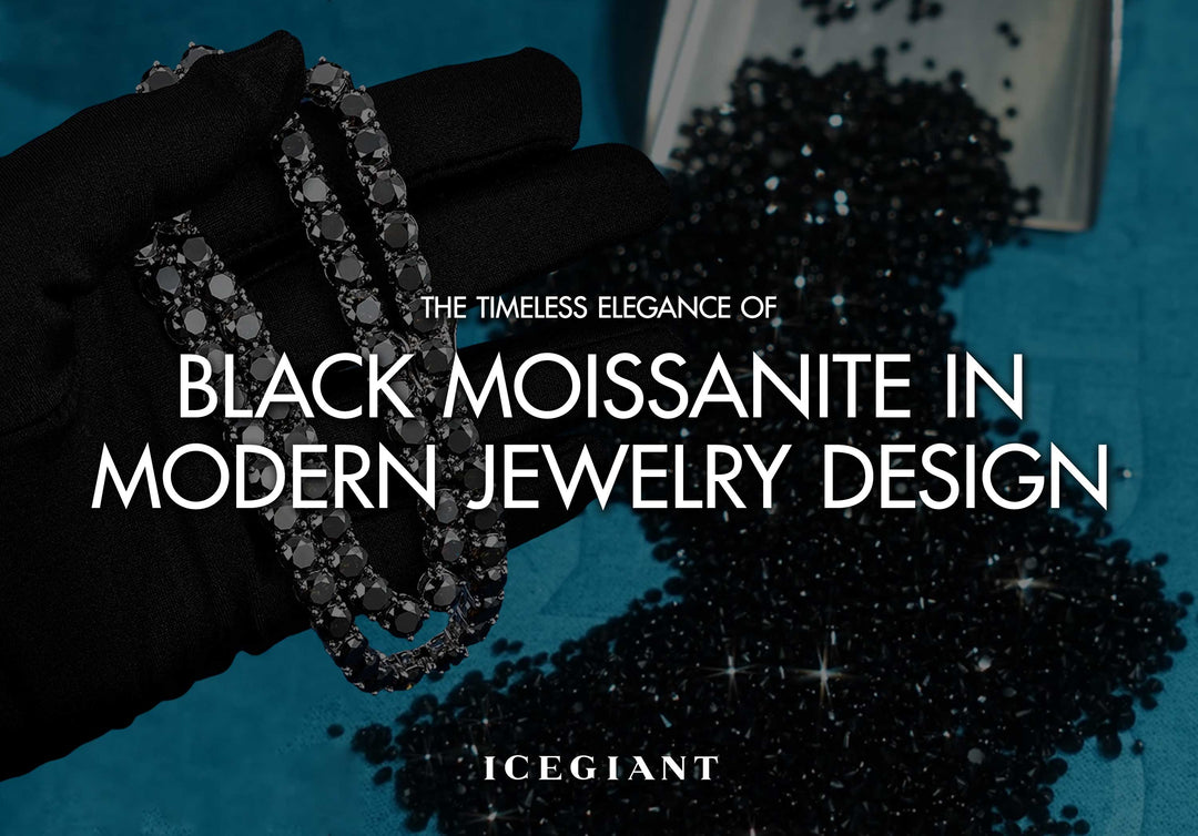 THE TIMELESS ELEGANCE OF:  BLACK MOISSANITE IN MODERN JEWELRY DESIGN