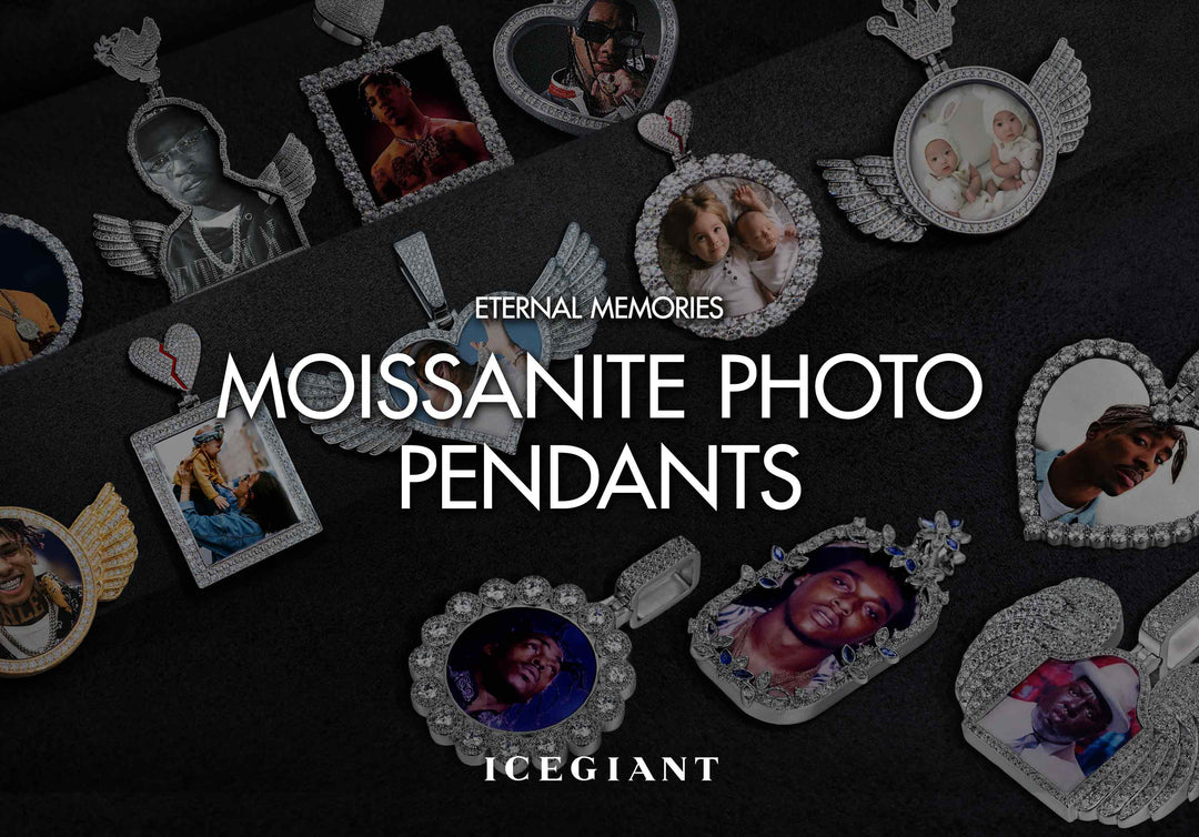 ETERNAL MEMORIES: MOISSANITE PHOTO PENDANTS