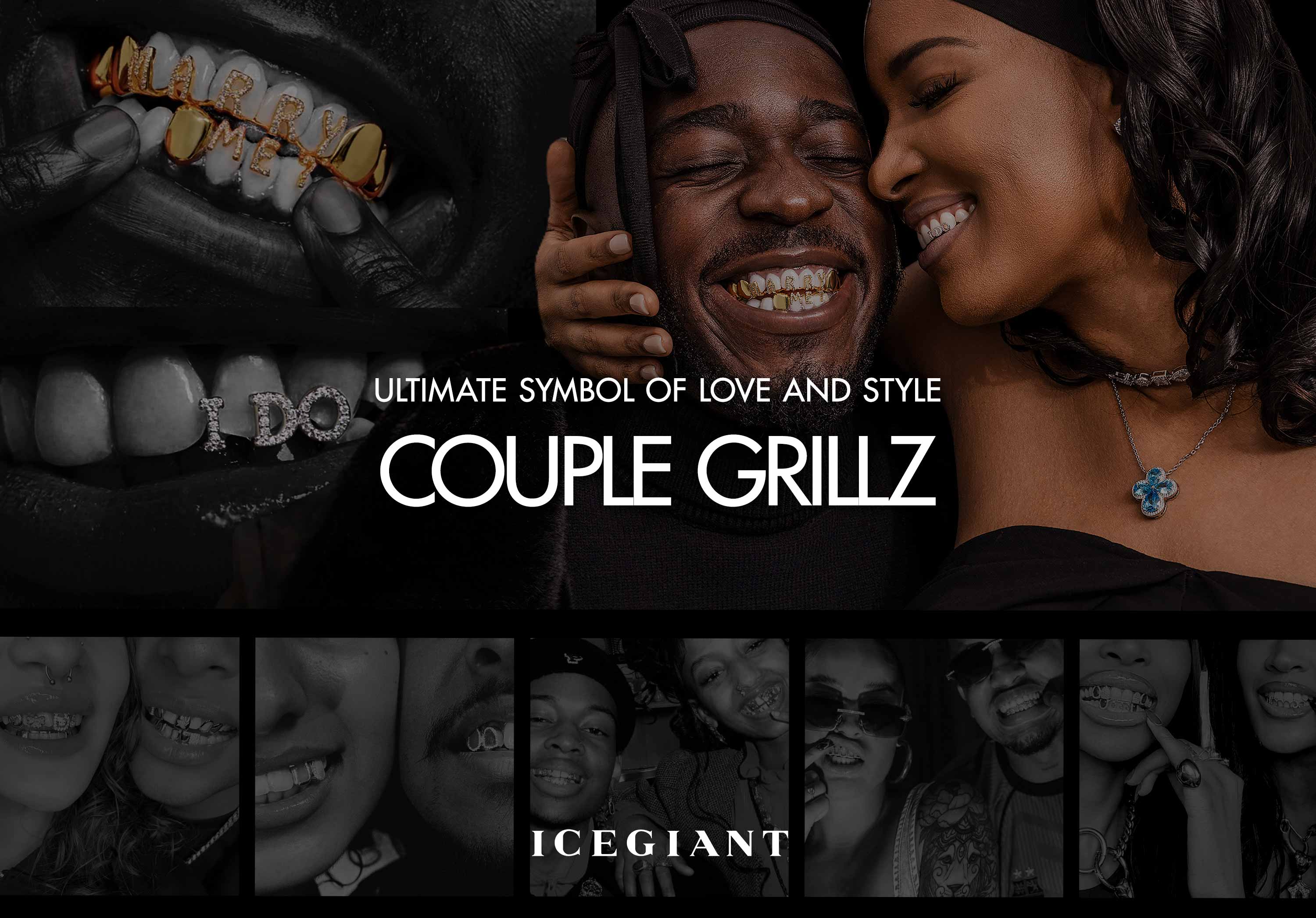 ULTIMATE SYMBOL OF LOVE AND STYLE: COUPLE GRILLZ