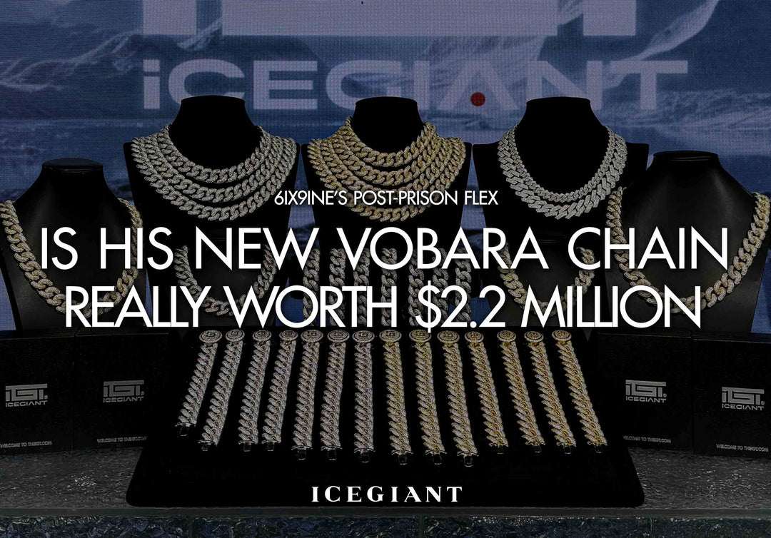 6IX9INE’S POST-PRISON FLEX: IS HIS NEW VOBARA CHAIN REALLY WORTH $2.2 MILLION
