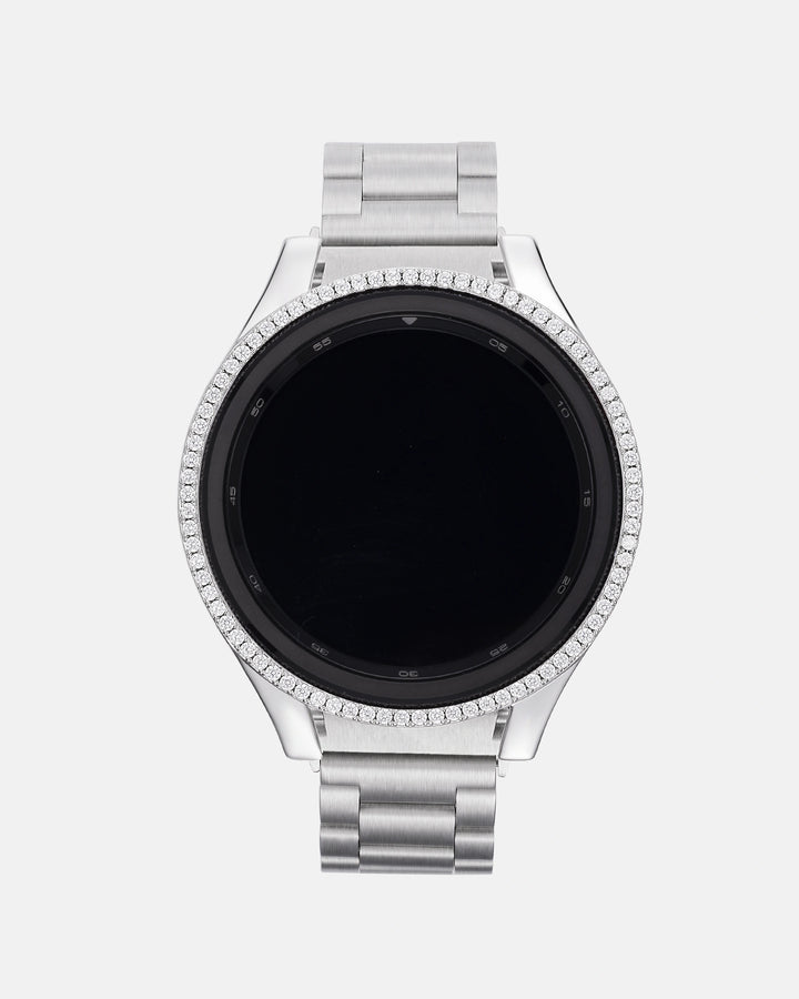 47mm Moissanite Bezel Case Cover For Galaxy Watch6 Classic