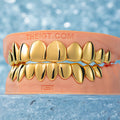 Custom Polished Gold Grillz
