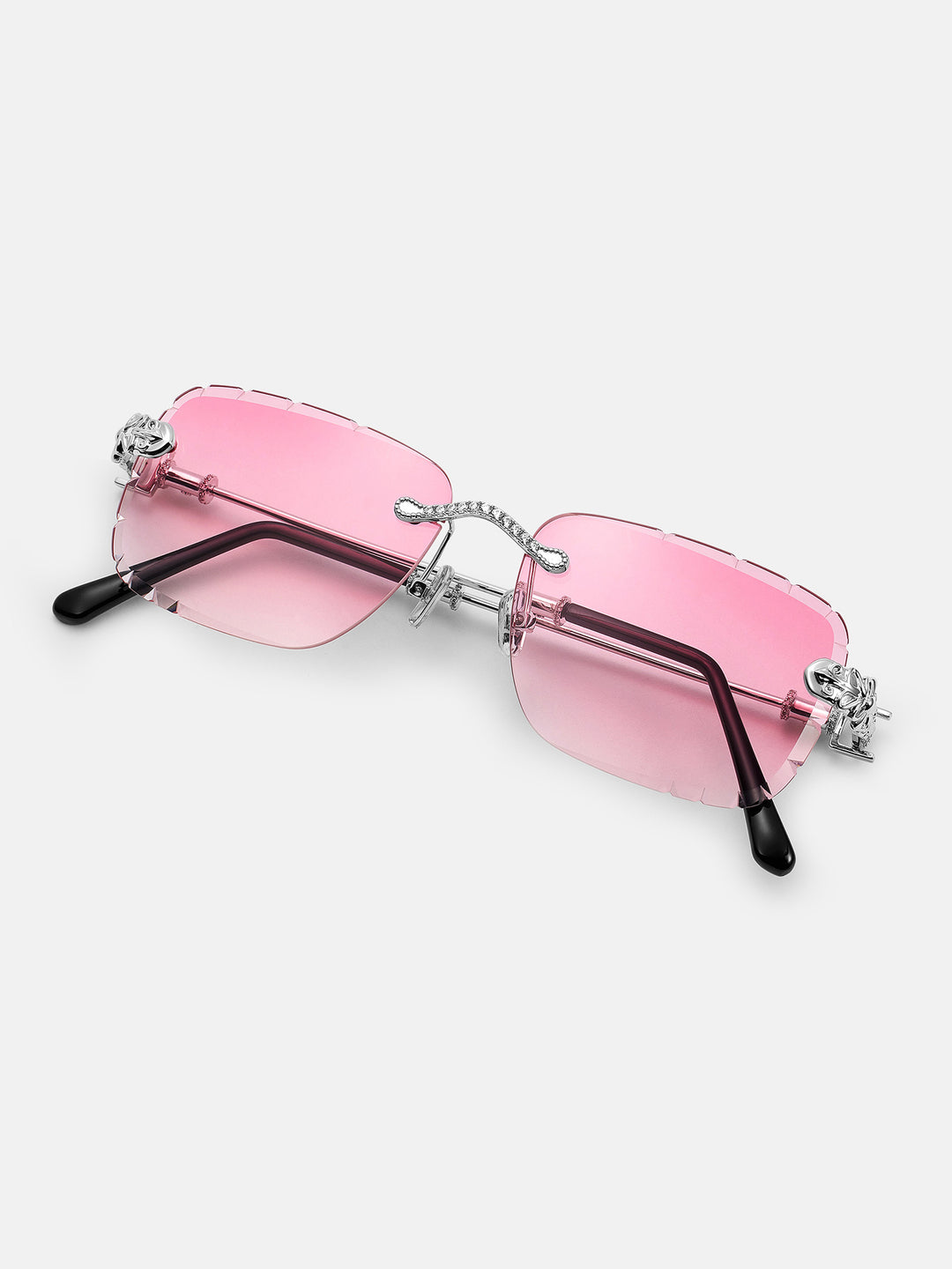 Catholic Cross Moissanite Sunglasses