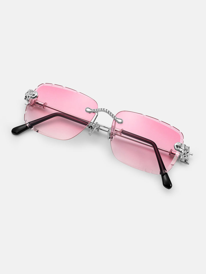 Catholic Cross Moissanite Sunglasses