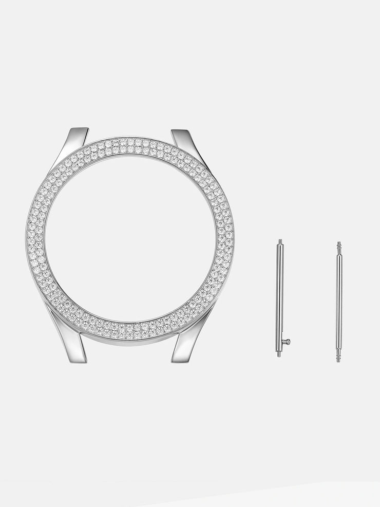 Moissanite Bezel Case Cover For Galaxy Watch