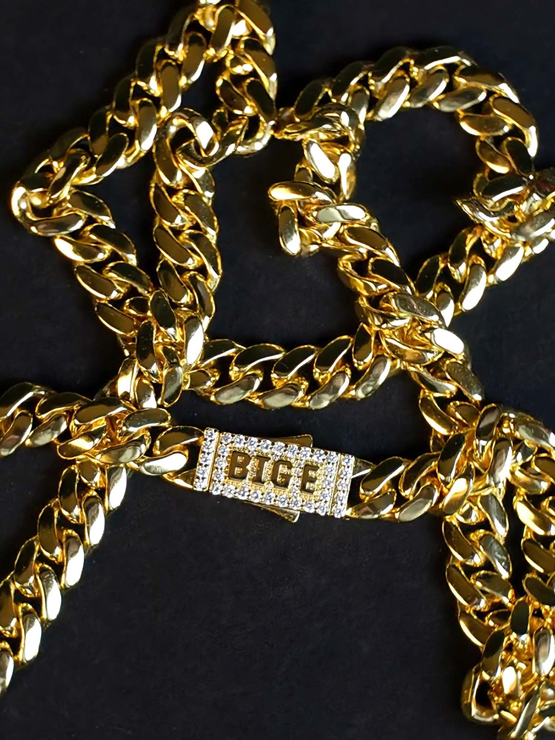 10mm S925 Miami Cuban Chain With Moissanite Clasp