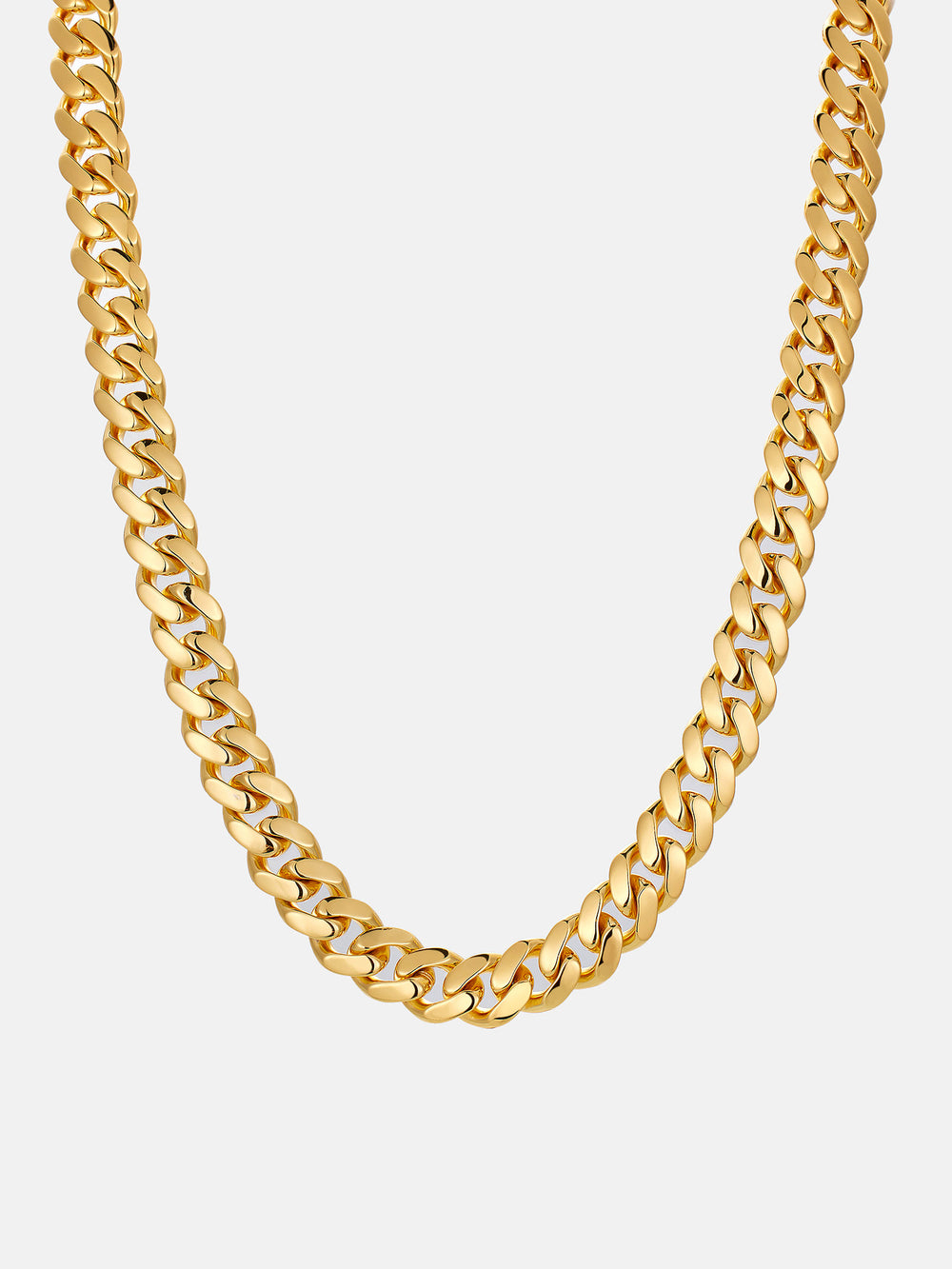 10mm S925 Miami Cuban Chain With Moissanite Clasp