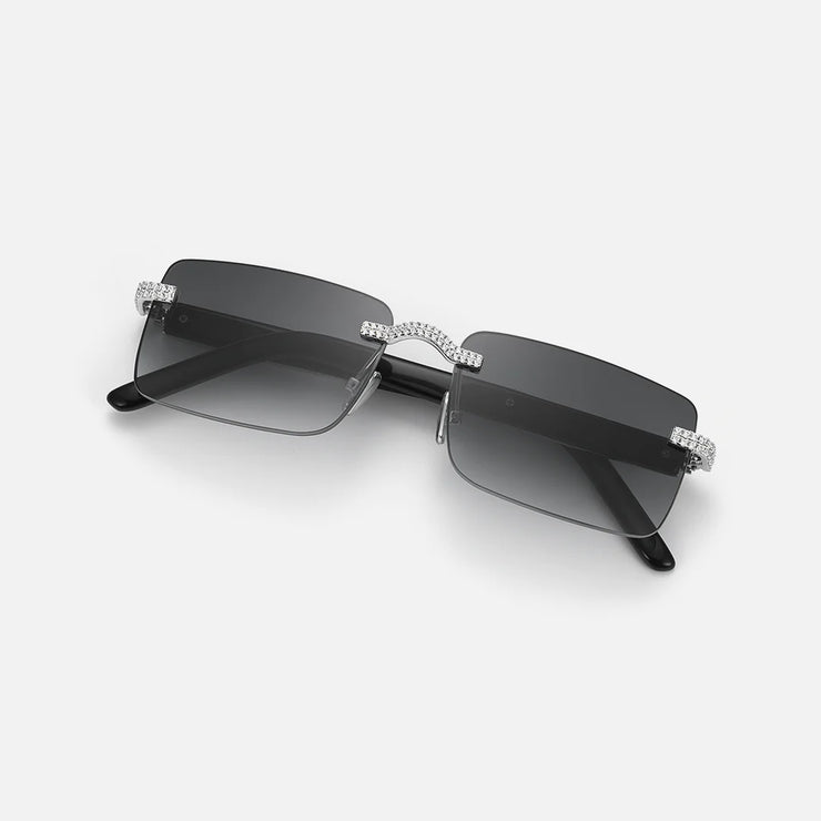 S925 Moissanite Rimless Sunglasses