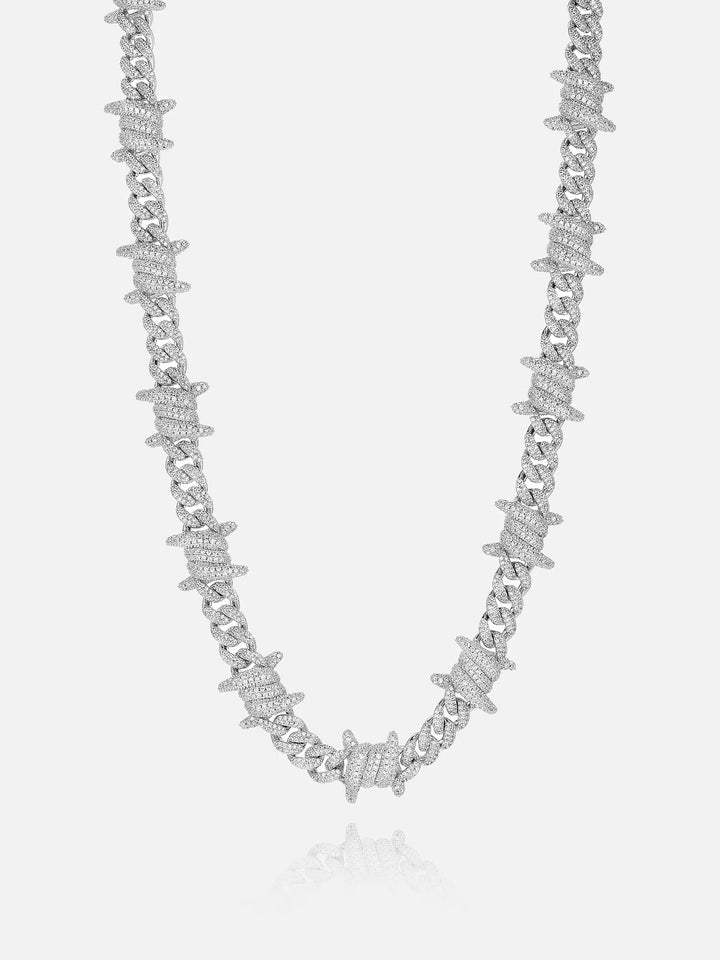 12MM Moissanite Knot Cuban Chain