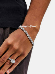 6MM Pear Cut Tennis Bracelet