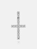13CT S925 Moissanite Cross Pendant